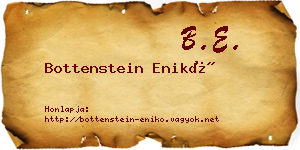 Bottenstein Enikő névjegykártya